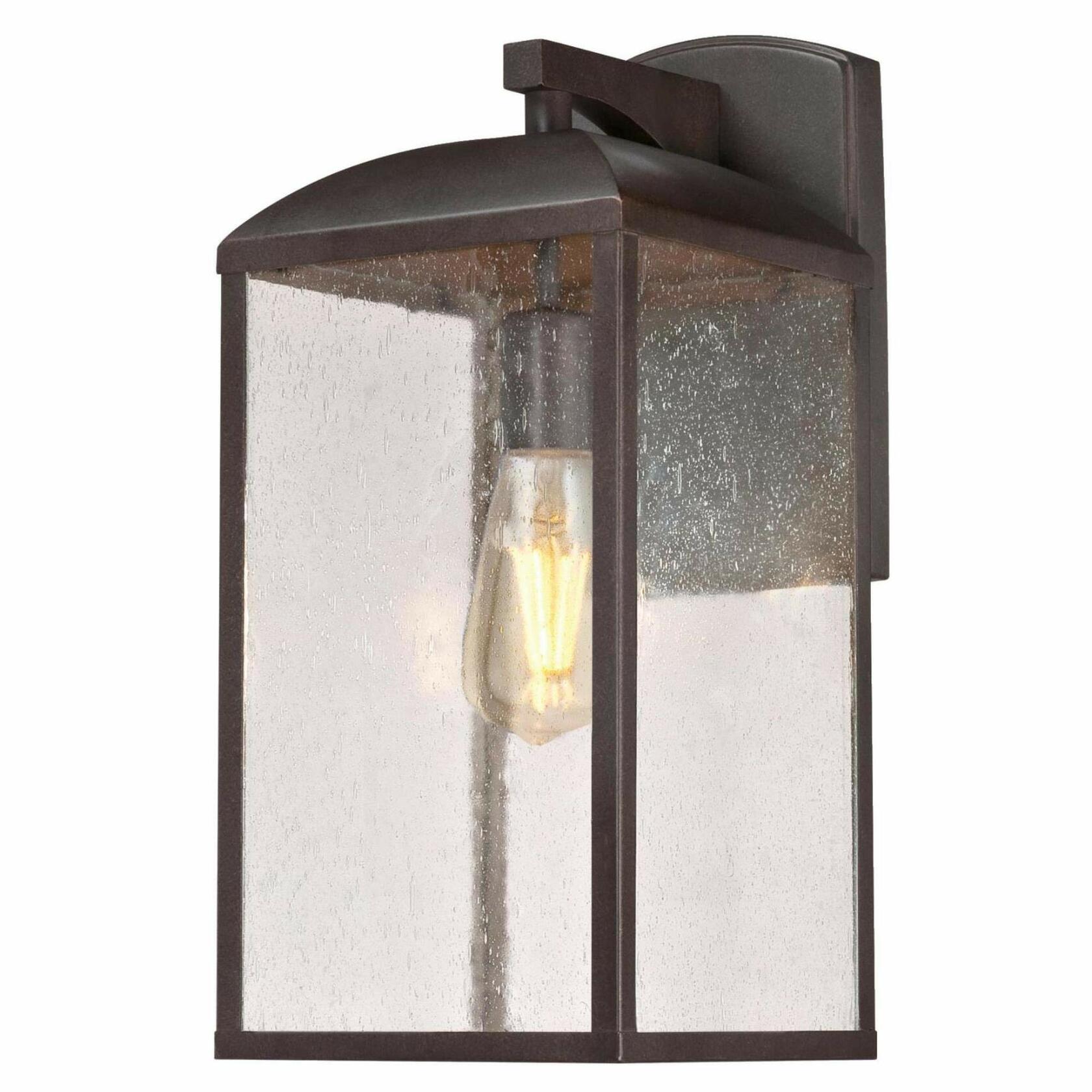 Westinghouse Lighting 6374200 Piazza One-Light Outdoor Wall Lantern, Victorian