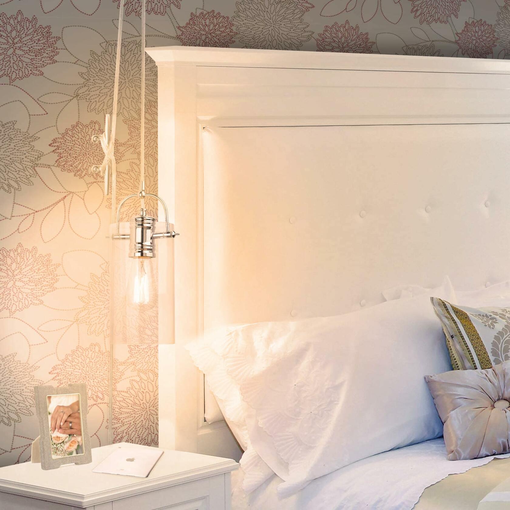 Globe Electric 31321 Vintage Designer Light Bulb, 3 Count (Pack of 1), Cool White