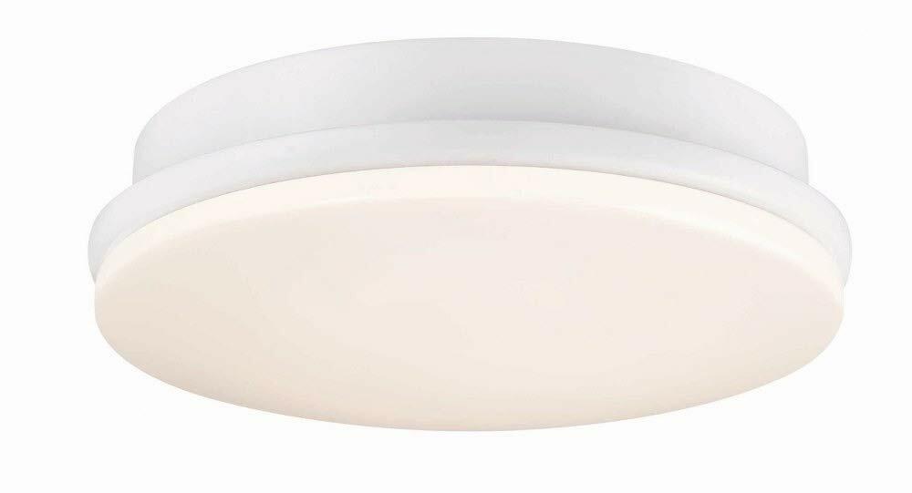 Kute LED Ceiling Fan Light Kit - Matte White 5.51 inch