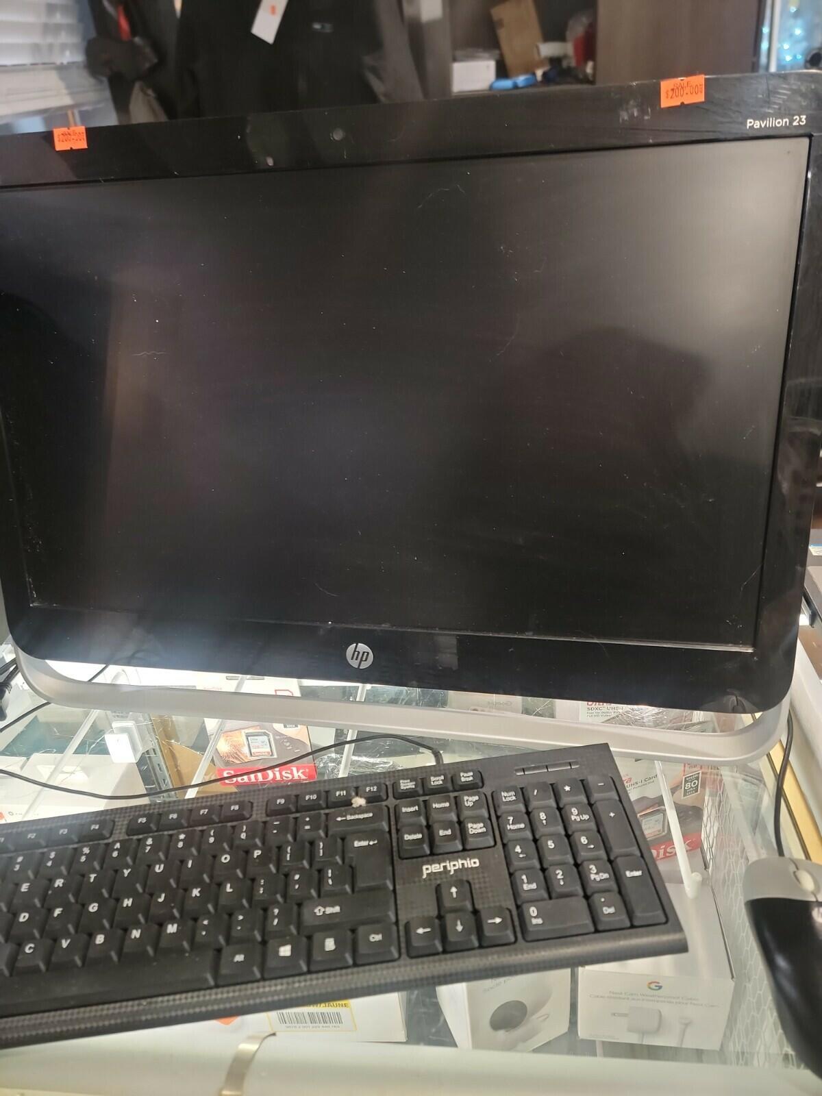 HP Pavilion 23-g017c 23in. (1TB, AMD A6-5200, 2GHz, 4GB) All-in-One Desktop -...
