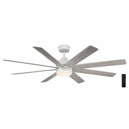 Home Decorators Collection Celene 62 in. Integrated CCT LED Indoor/Outdoor Matte