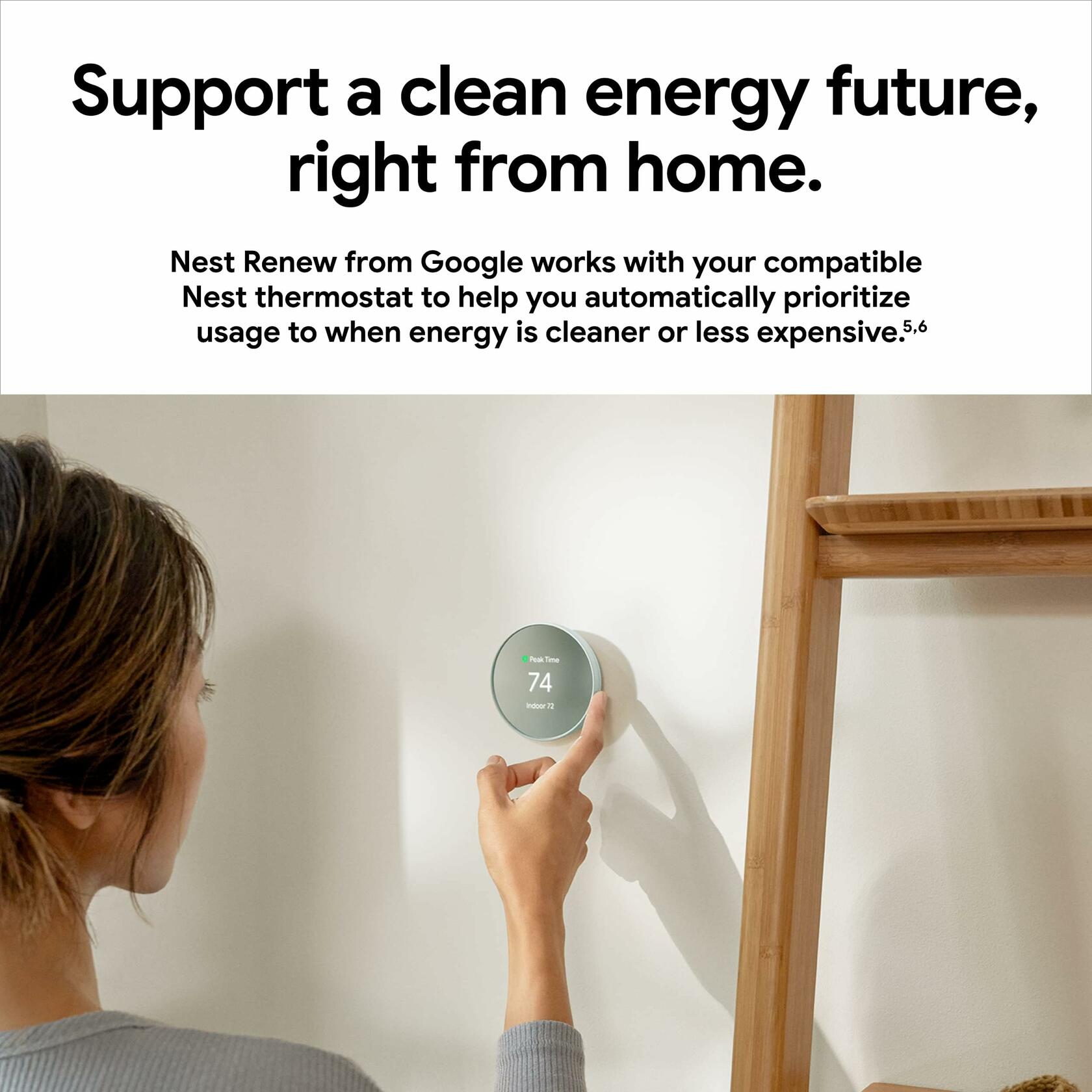 Google Nest Thermostat - Smart Thermostat for Home - Programmable Wifi