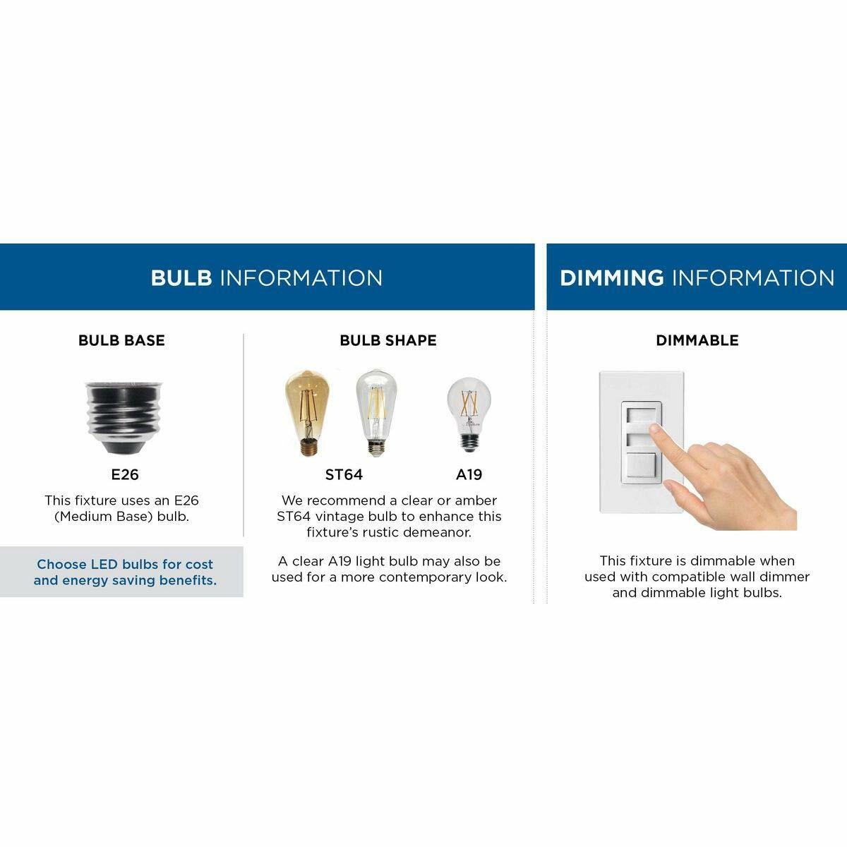 Calhoun Collection 1-Light Clear Glass Farmhouse Bath Vanity Light Vintage Brass