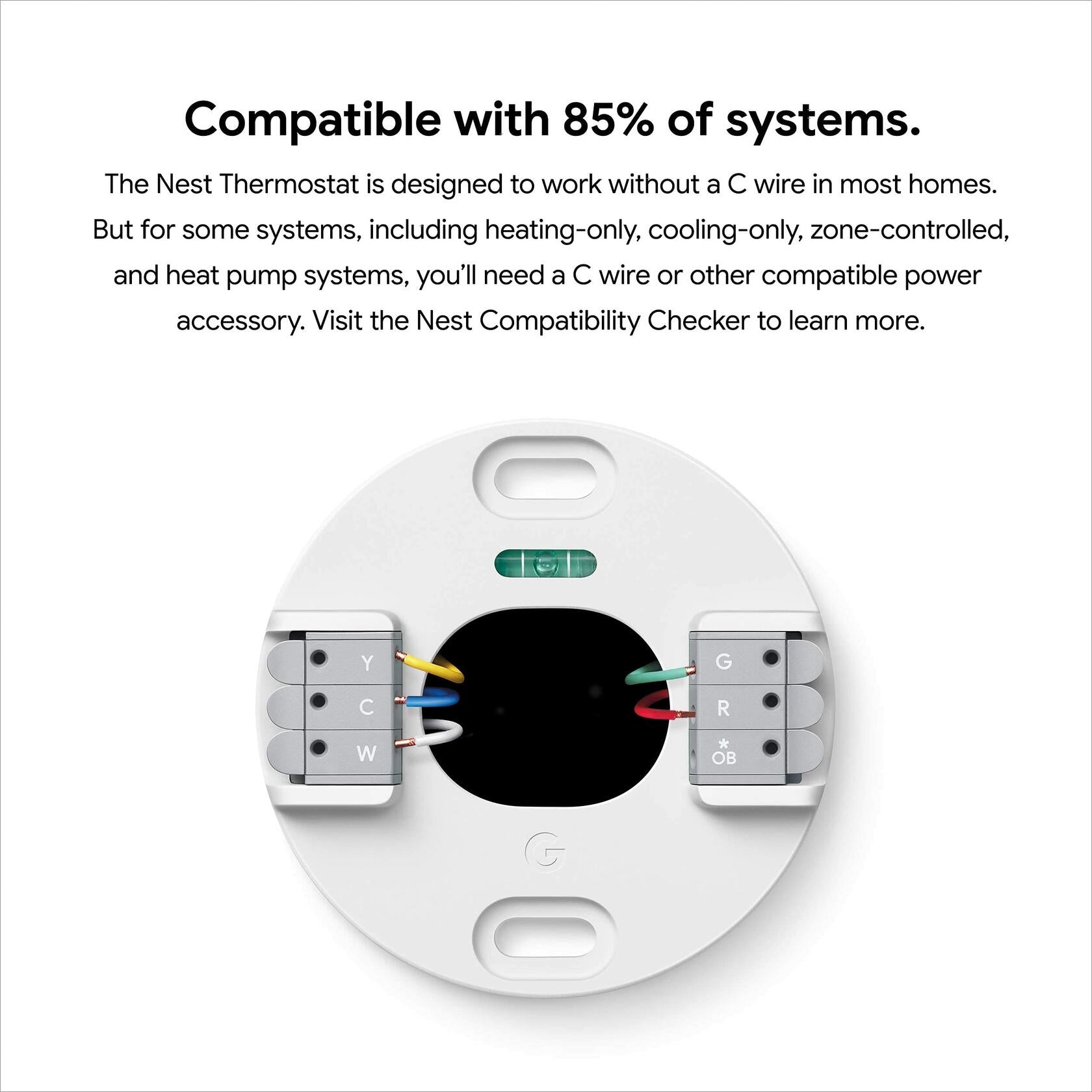 Google Nest Thermostat - Smart Thermostat for Home - Programmable Wifi