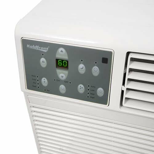 Koldfront Through-The-Wall Air Conditioner with Advanced Filtration and Remote