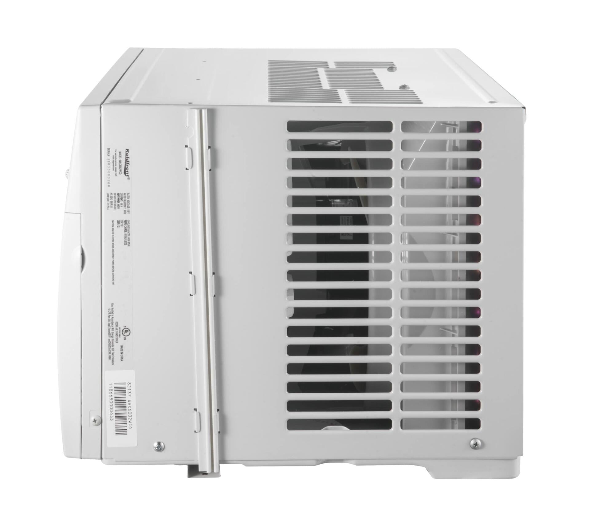 Koldfront WAC6002WCO 6050 BTU 120V Window Air Conditioner with Dehumidifier and Remote Control