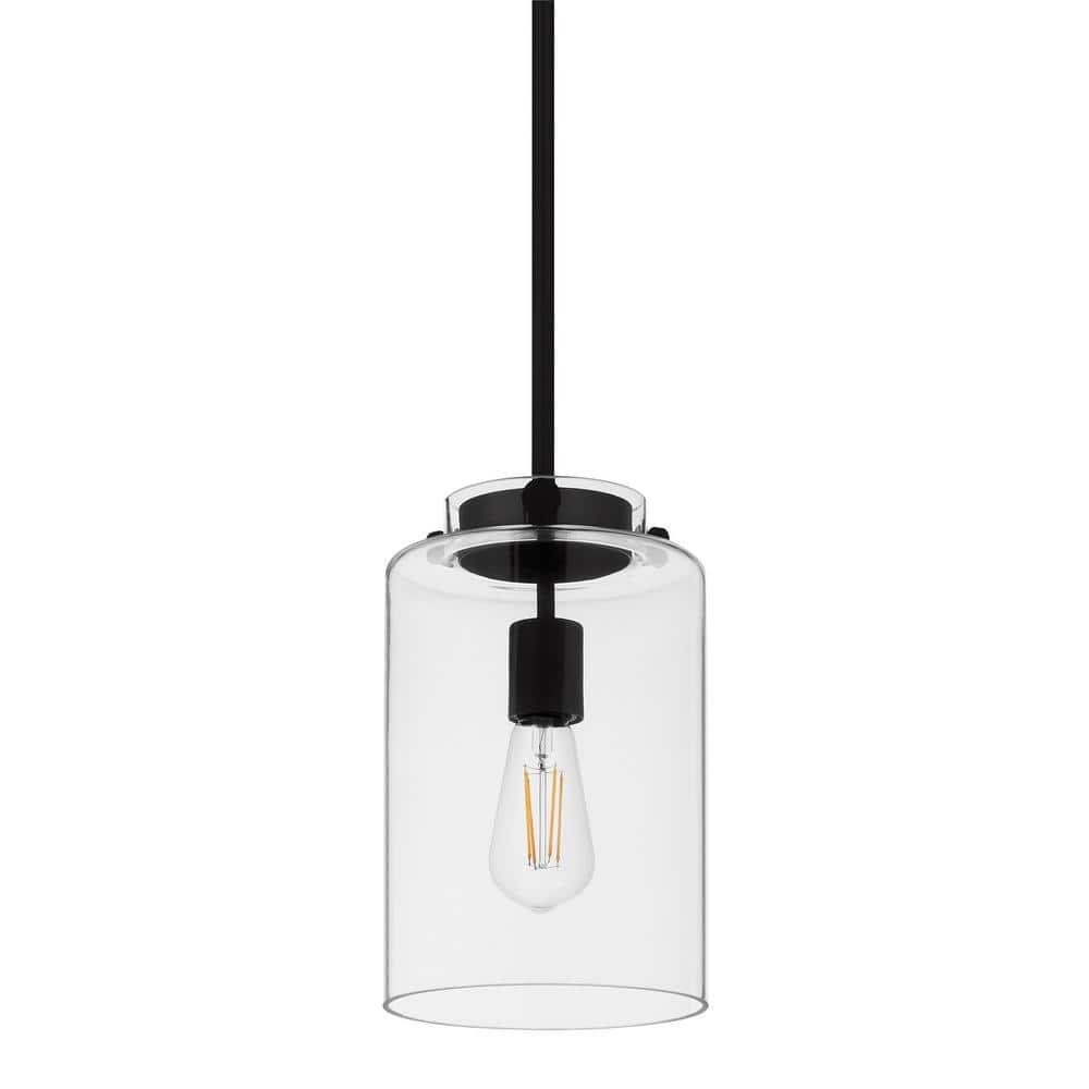 Hampton Bay Mullins 6.75 Mini Pendant Hanging Light Kitchen Pendant Lighting