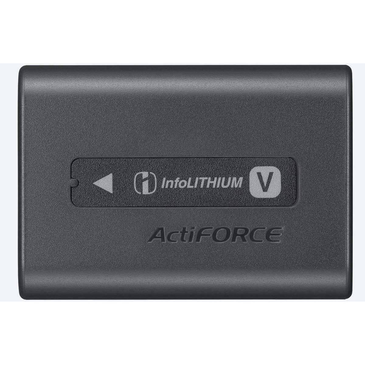 Sony NPFV50A V-Series Rechargeable Battery Pack Digital Camera Battery, Gray