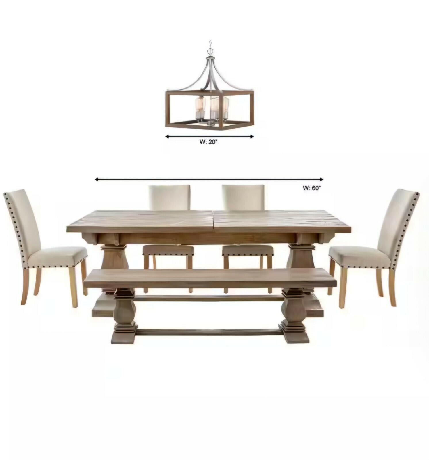 Home Decorators Collection 7949HDCGLDI BoswellQuarter 5-Light Galvanized Pendant