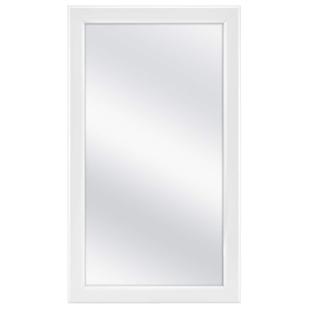 15.25 in. W x 26 in. H Rectangular Framed Surface-Mount Bathroom Medicine