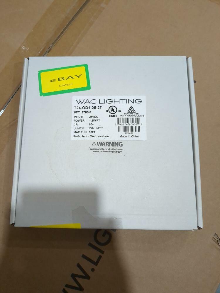 WAC Landscape Lighting InvisiLED® Outdoor LED 5' InvisiLED Tape Light in 2700K