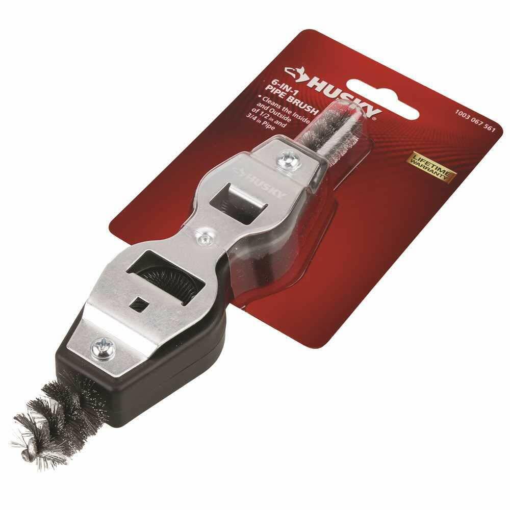 Husky 80-726-111 6-in-1 Fitting Brush