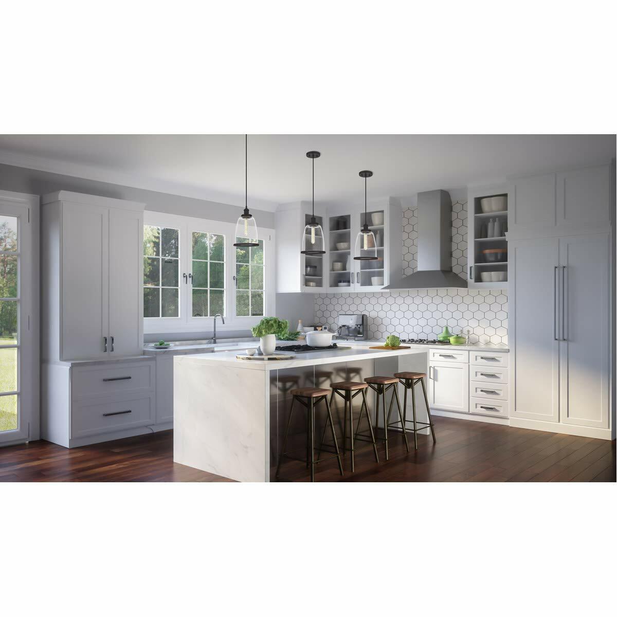 Quoizel LEOC1508OZ Leo Glass Mini Pendant Ceiling Light, 1-Light 100 Watt, Old