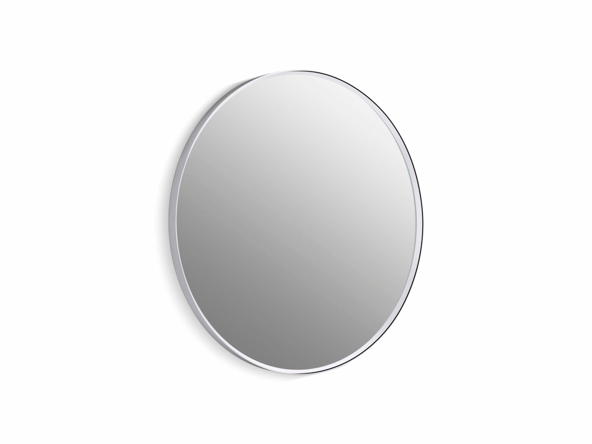 Kohler Essential 32 in. W x 32 in. H Round Framed Wall Mount Bathroom Vanity Mirror in Polished Chrome