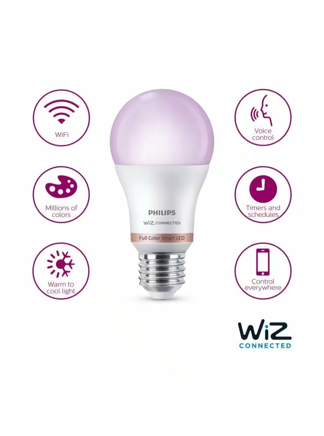 Philips Smart LED Bulb 8.8W (Eq.60W) A19 E26