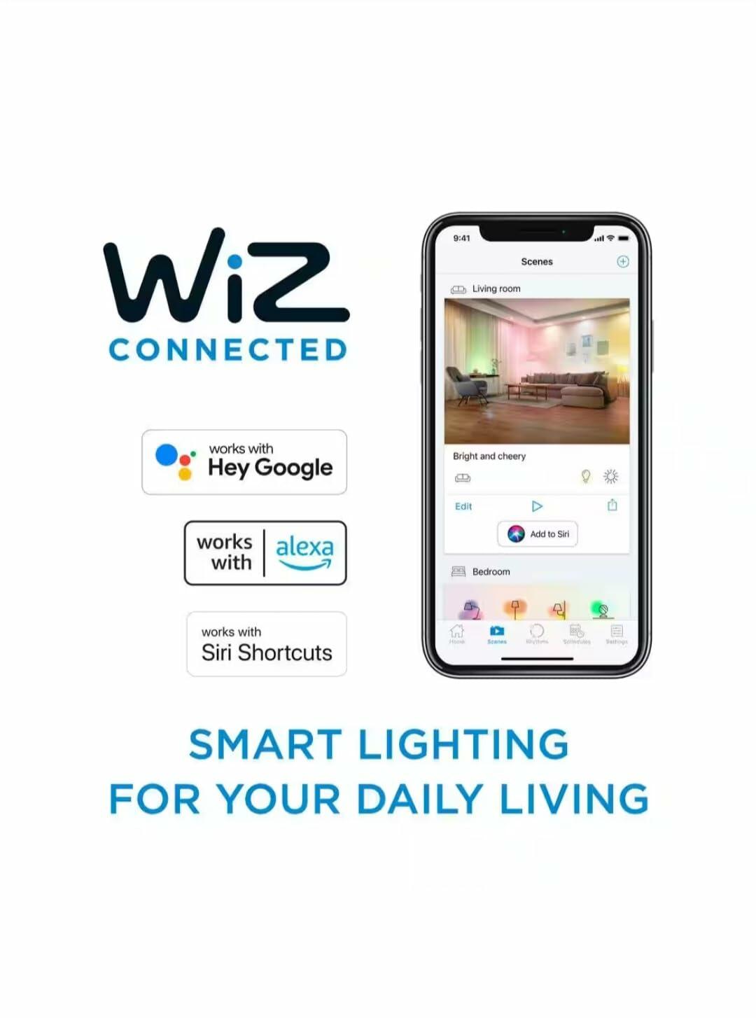 Philips Smart LED Bulb 8.8W (Eq.60W) A19 E26