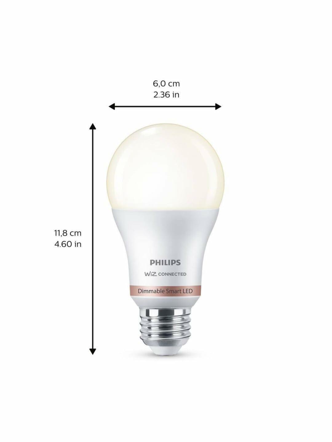Philips Smart LED Bulb 8.8W (Eq.60W) A19 E26