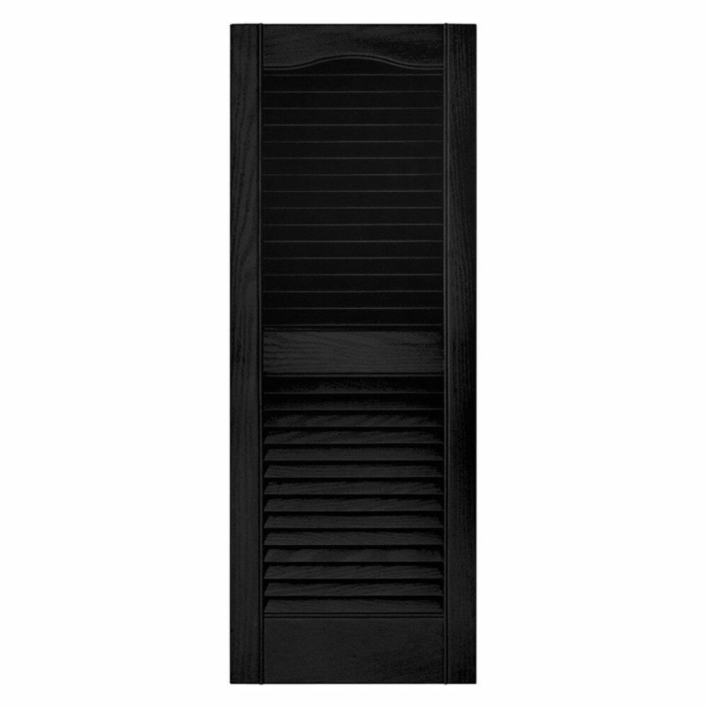 BUILDERS EDGE TV817434 PR 15x55 BLK Shutter