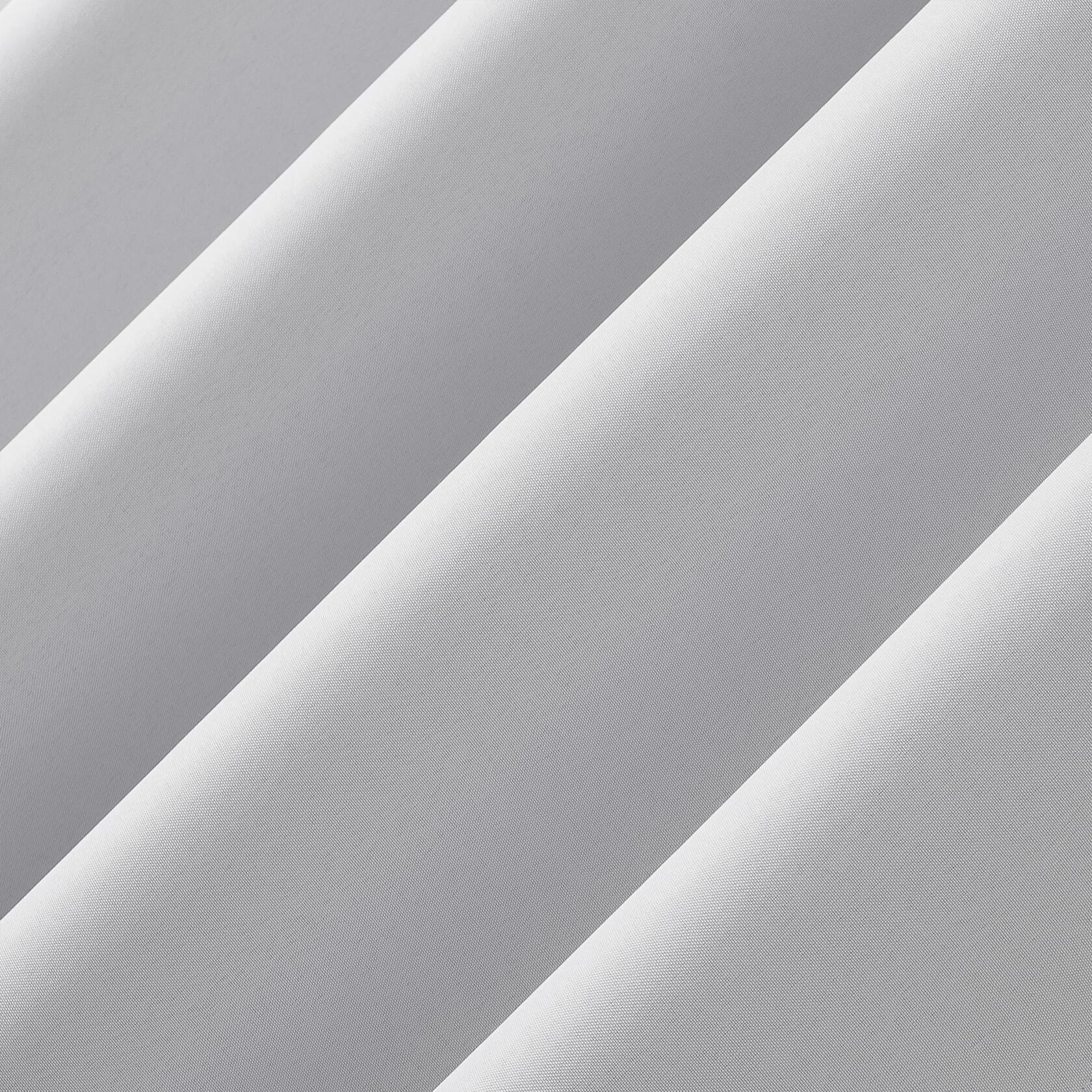 Sun Zero Tyrell Tonal Texture Draft Shield Fleece Insulated Total Blackout Grommet Curtain Panel, 50" x 96", Dove White