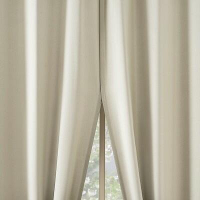 No. 918 Brandon 2-pack Magnetic Closure Room Darkening Grommet Curtain Panel