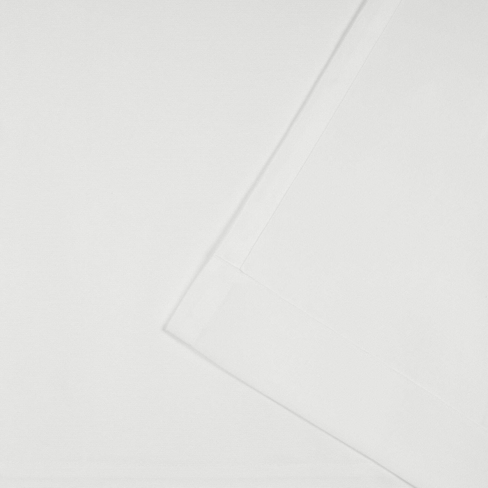 Exclusive Home Cabana Solid Indoor/Outdoor Light Filtering Hook-and-Loop Tab Top Curtain Panel Pair, 54"x96", Vanilla