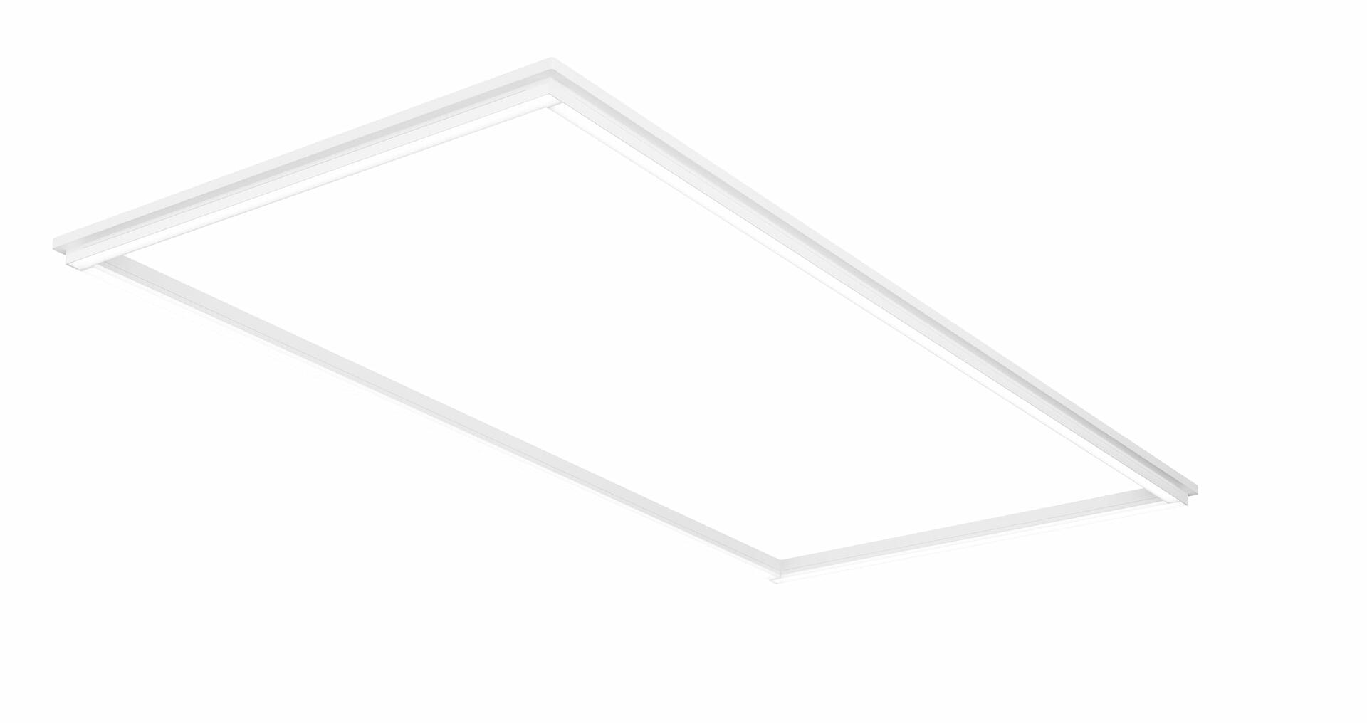 Lithonia Lighting Frame 2x4 LED Lay-in Ceiling Light, 2 ft. x 4 ft. Lighting Fixture for Offices and Classrooms, 4000/5000/6000 Adjustable Lumen Output, 3500/4000/5000 Switchable Color Temperature