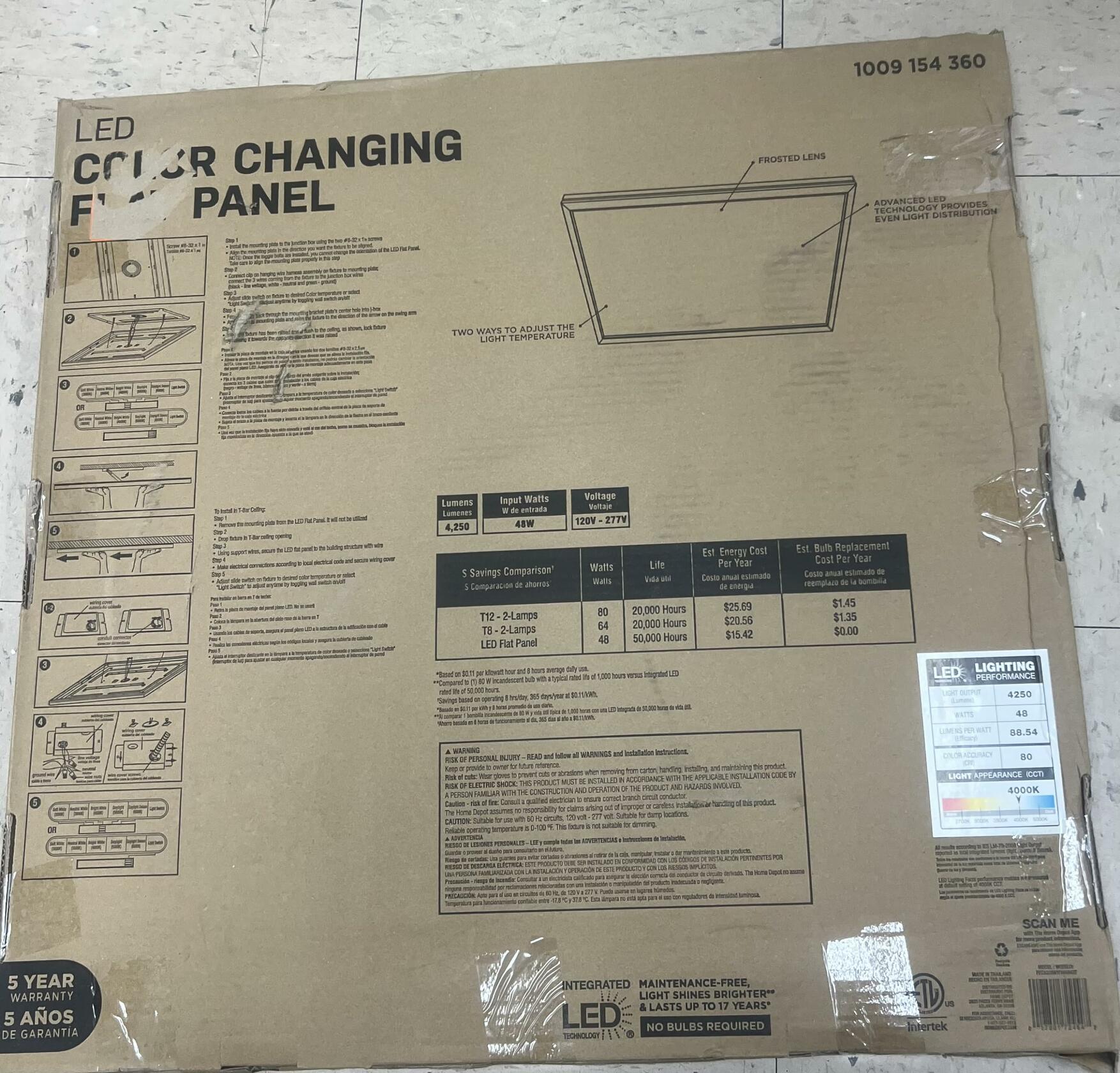 Color Changing led Panel