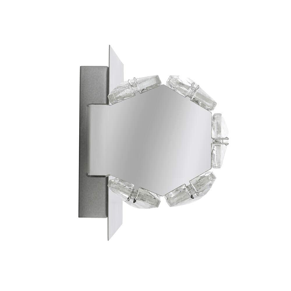 Keighley 18 in. Chrome LED Crystal Vanity Light Bar