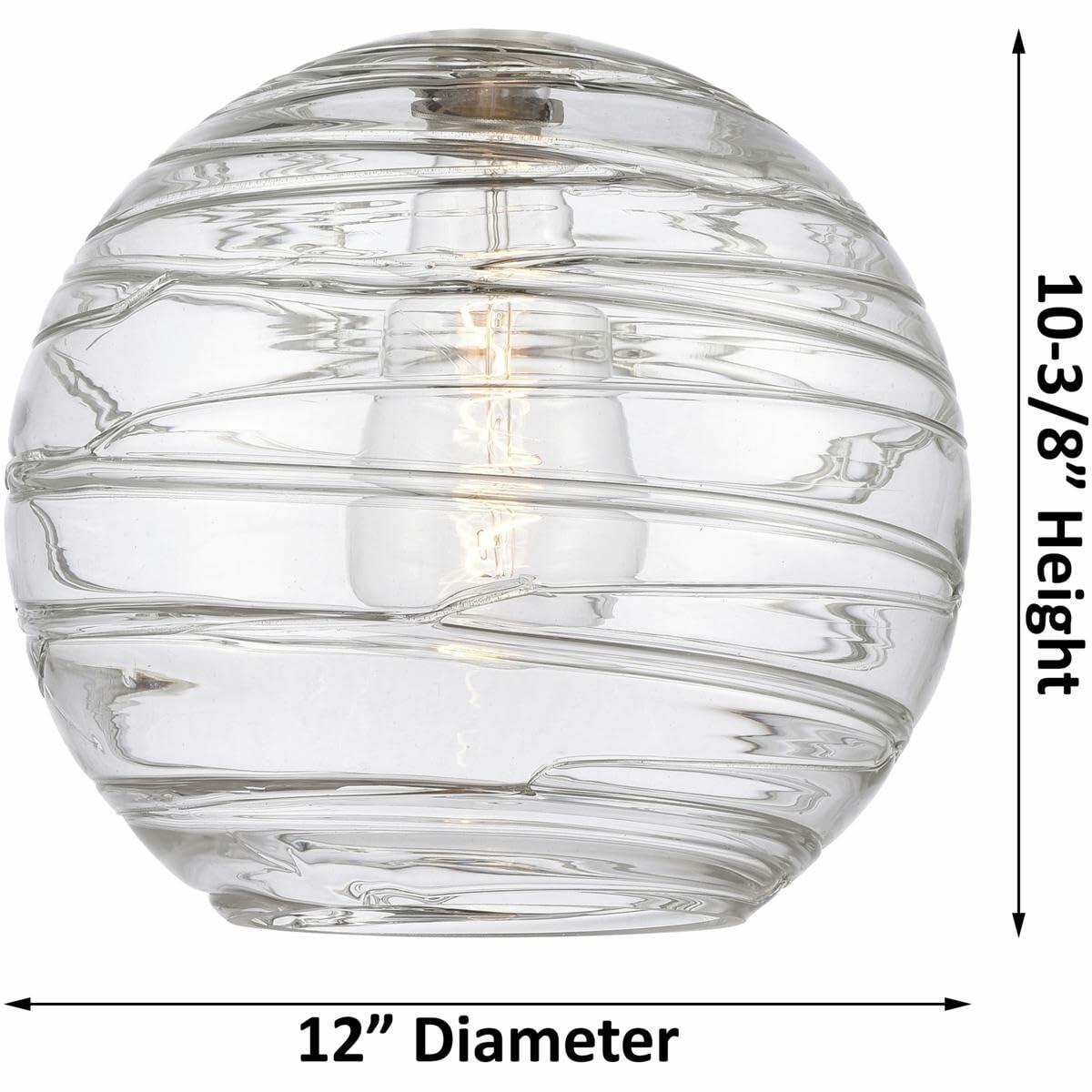Innovations 616-1P-SN-G1213-12-LED 1-Light Mini Pendant Brushed Satin Nickel