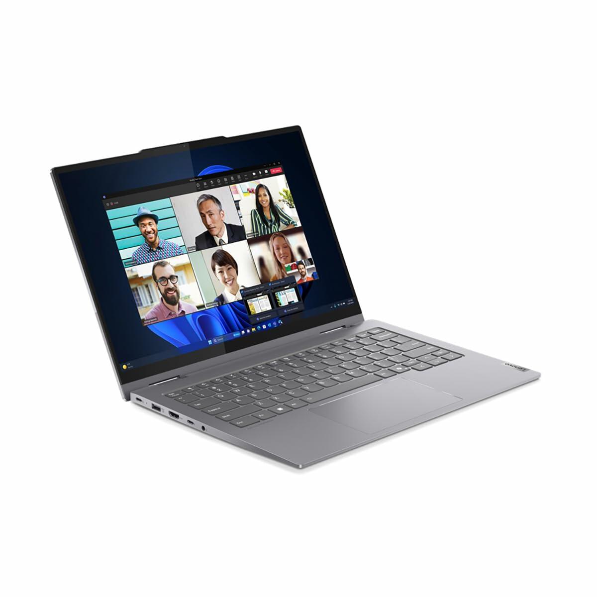 Lenovo ThinkBook 14 G4 IML 21MX0006US 14" Touchscreen Convertible 2 in 1 Notebook - WUXGA - Intel Core Ultra 5 125U - 16 GB - 512 GB SSD - English (US) Keyboard - Luna Gray