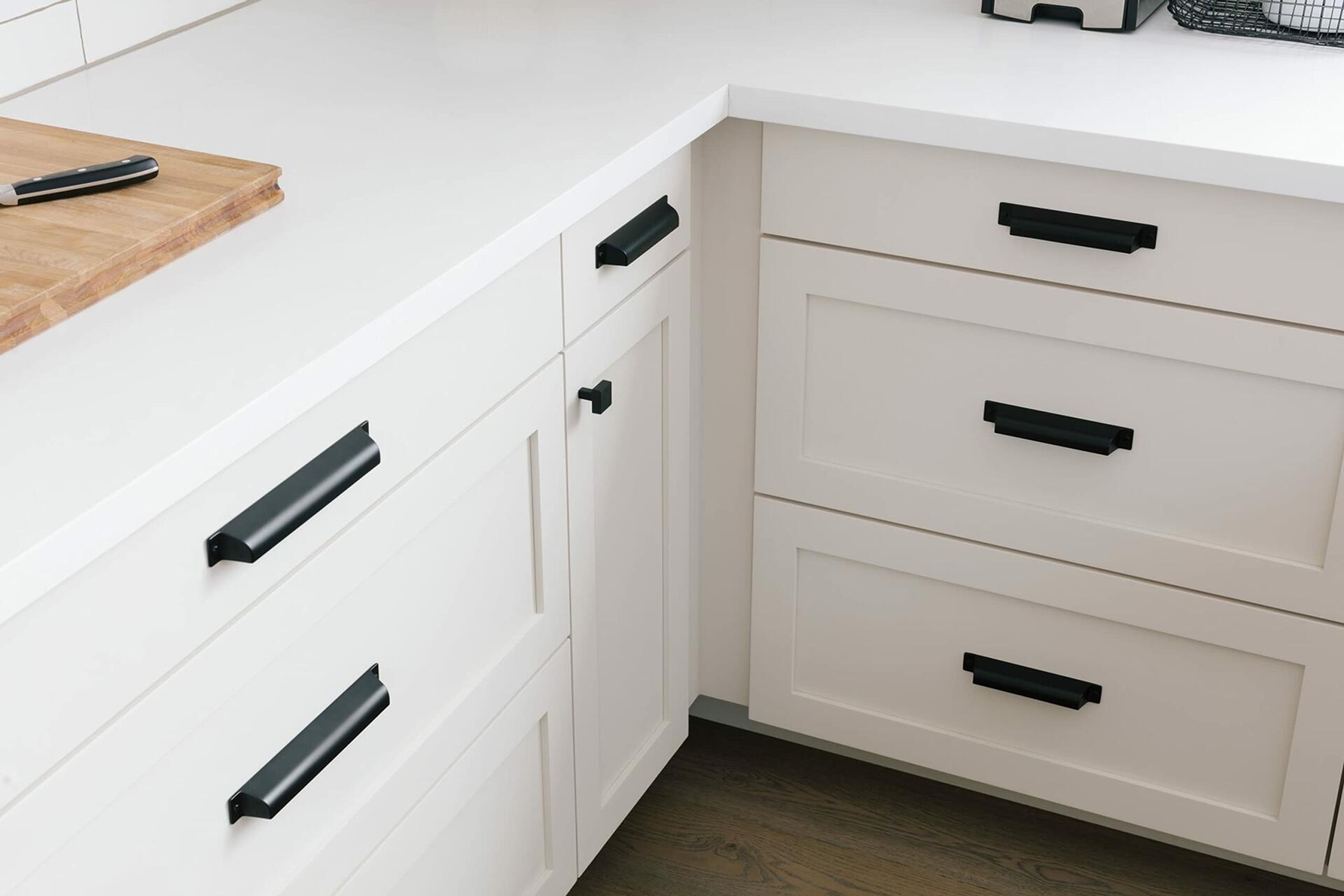 Top Knobs TK774HB TK774 Channing 5 Inch Center to Center Cup Cabinet Pull from The Barrington Series