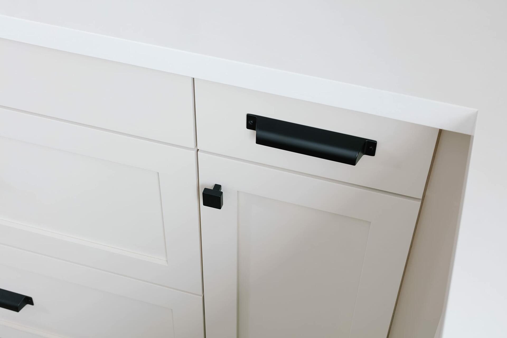 Top Knobs TK774HB TK774 Channing 5 Inch Center to Center Cup Cabinet Pull from The Barrington Series