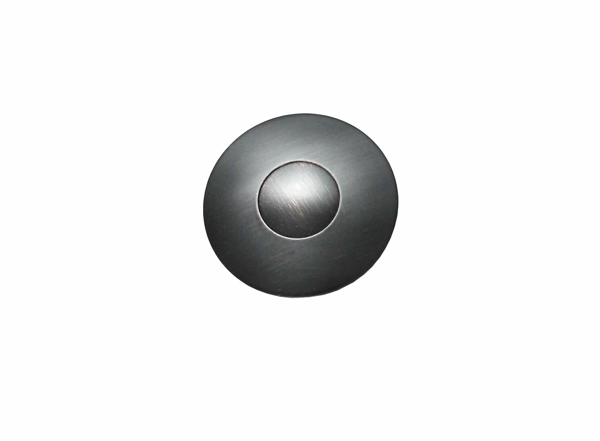 Keeney K820-75BRZ Universal Button Bathroom Sink Drain With Overflow - Oil Rubbed Bronze