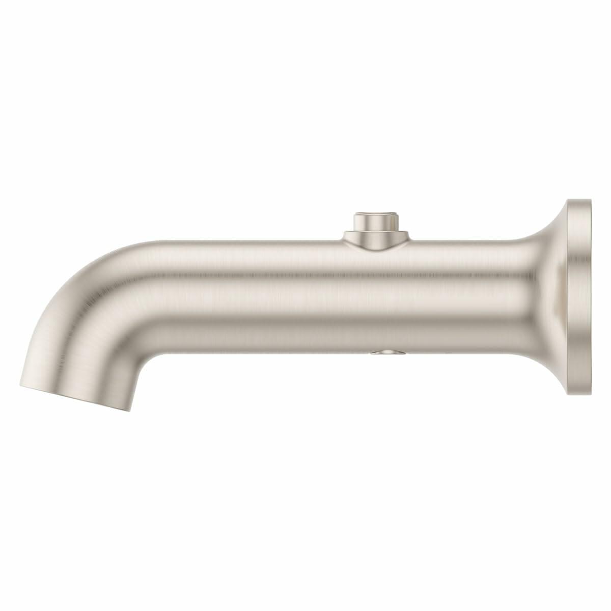 Pfister TBS-06SHW Modern Round 7-1/8" Integrated Diverter Tub Spout - Polished Chrome