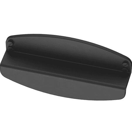 Brainerd P44986W-FB Flat Black Dual Mount Rivet Farmhouse Cup Cabinet Drawer Pull