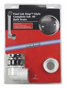 FOOT LOK BATH DRAIN VBRZ