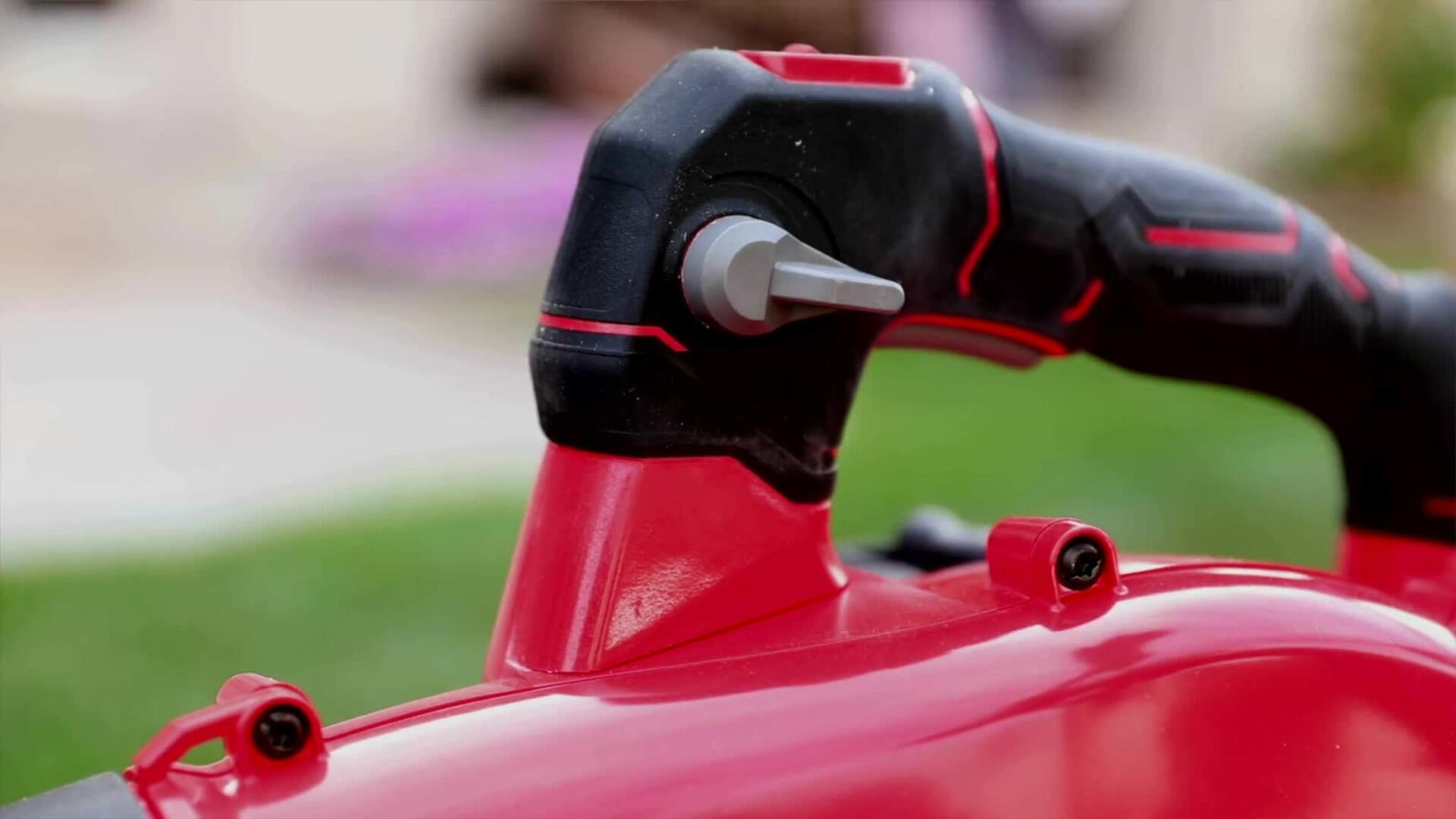 CRAFTSMAN Gas Powered Leaf Blower, Handheld Gas Blower, 200MPH, 25cc, 2-Cycle (B2000)