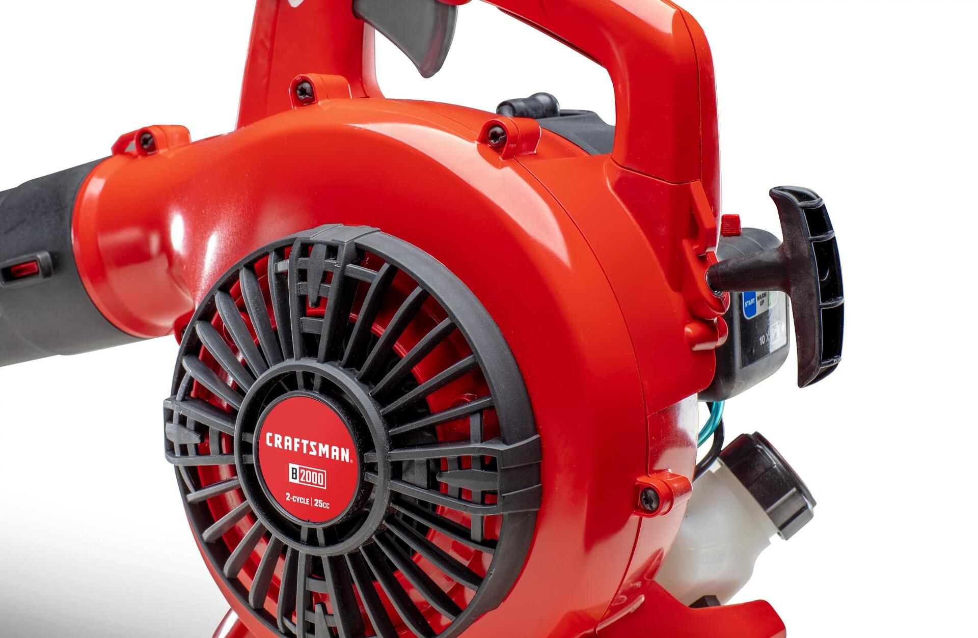 CRAFTSMAN Gas Powered Leaf Blower, Handheld Gas Blower, 200MPH, 25cc, 2-Cycle (B2000)
