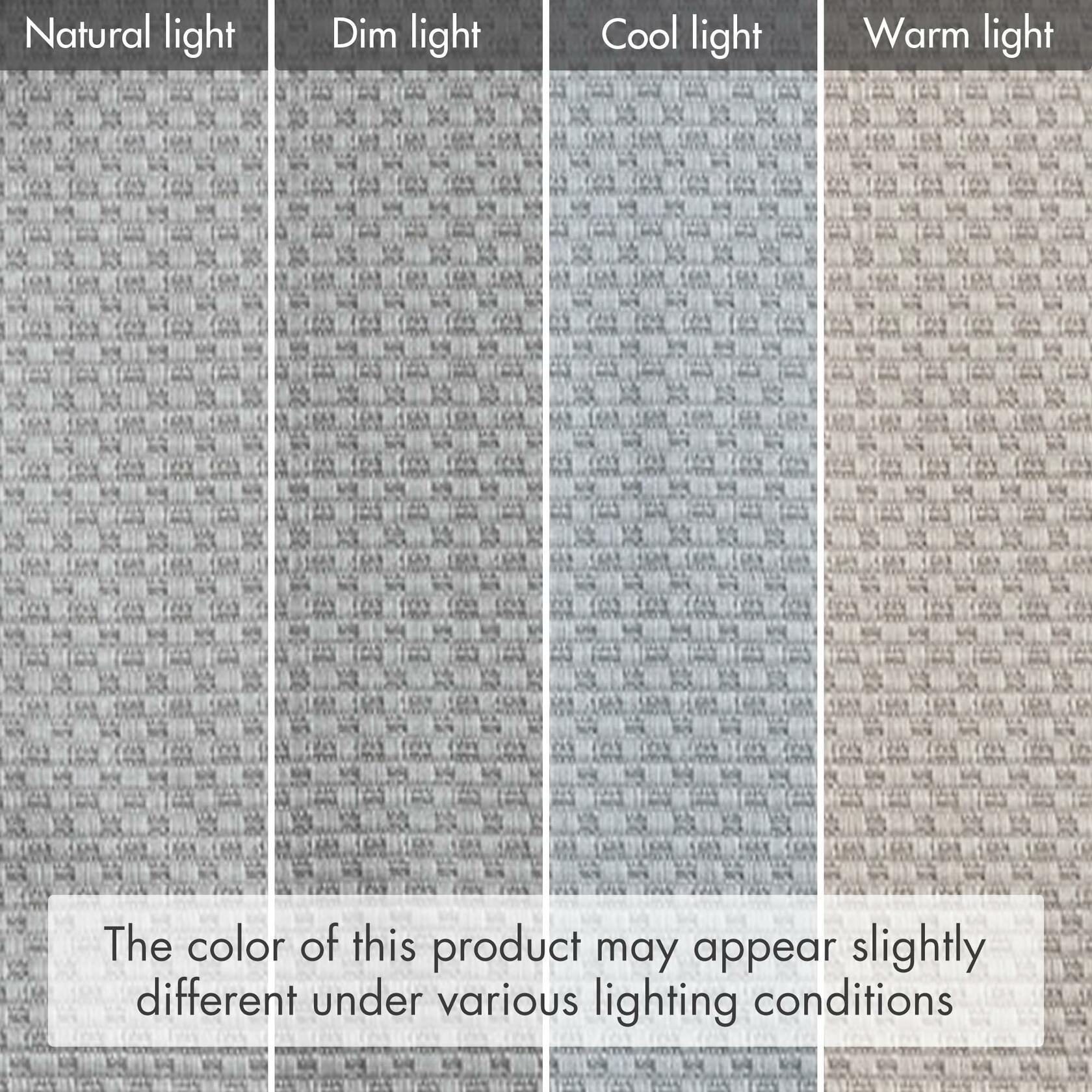 Madison Park Galen Cordless Fabric Privacy Single Panel Darkening, Energy Efficient Roman Shade, Window Curtain, 39"W x 64"L, Basketweave Sheen Grey