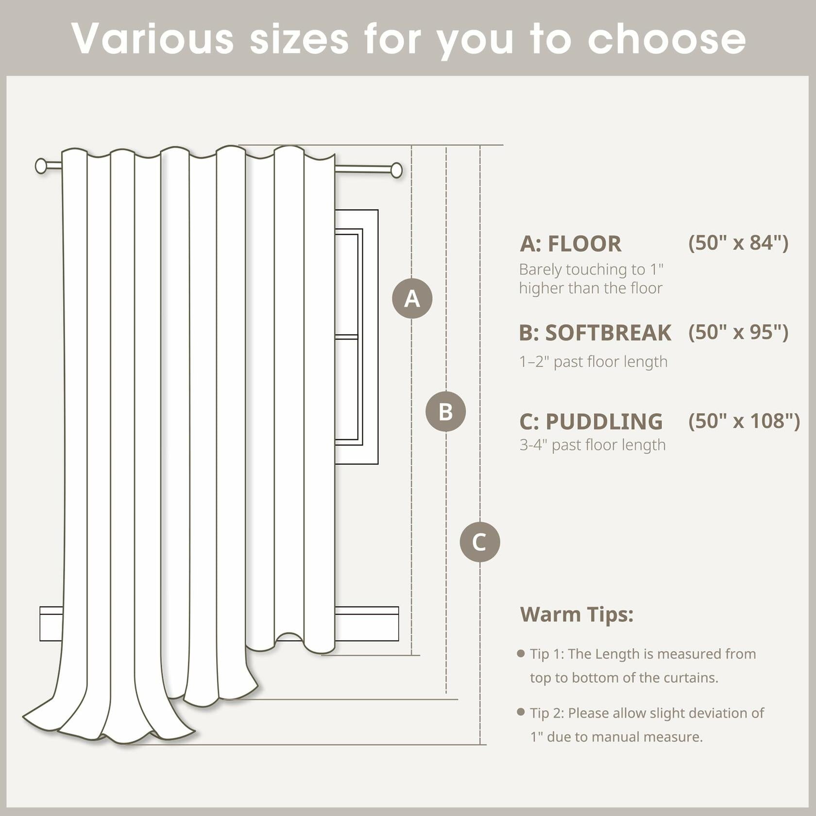 INK+IVY Boho Curtains for Bedroom & Living Room, 100% Cotton Tufted Chenille Stripe Modern Farmhouse Curtains, Light Filtering Drapes, 50" x 95", Ivory