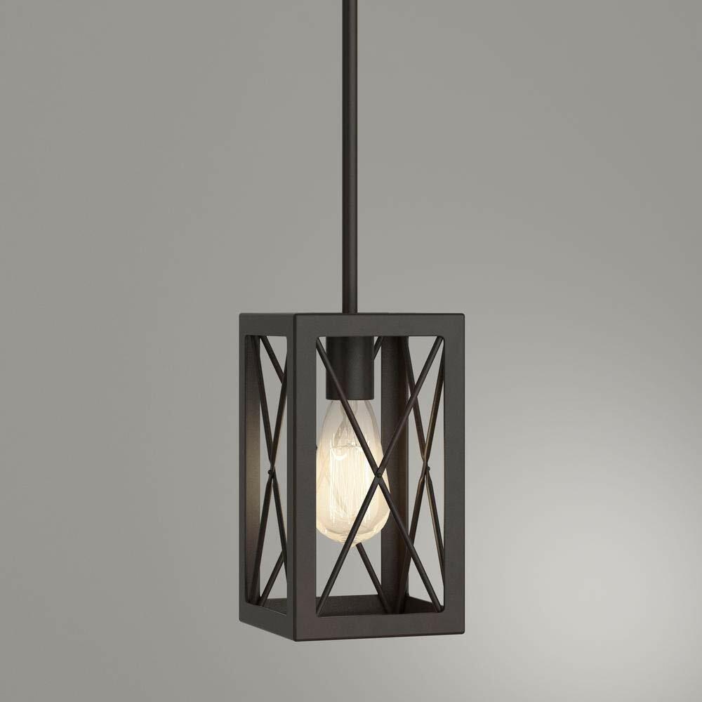 Cordelia Lighting 1-Light Royal Bronze Mini-Pendant