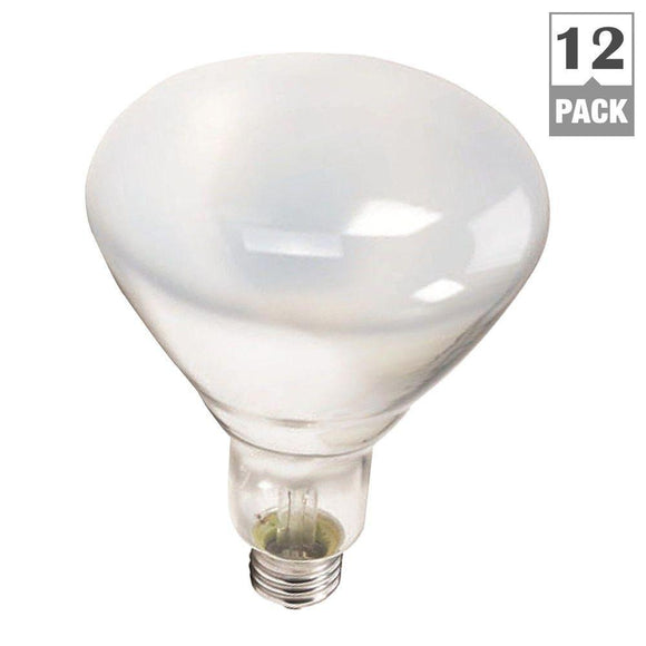 Philips 387795 Soft White 65-Watt BR40 Indoor Flood Light Bulb, 12-Pack