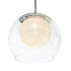 Home Decorators Collection 40-Watt Equivalence Chrome Integrated LED Mini Pendant