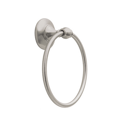 DELTA GRE46-BN Greenwich II Bath Hardware Towel Ring Satin Nickel