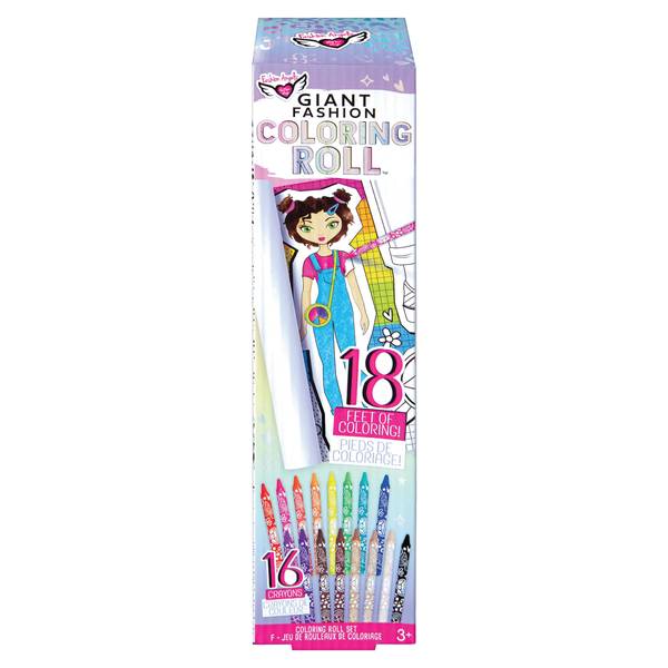 Fashion Angels Coloring Fashion Roll - 1.0 ea