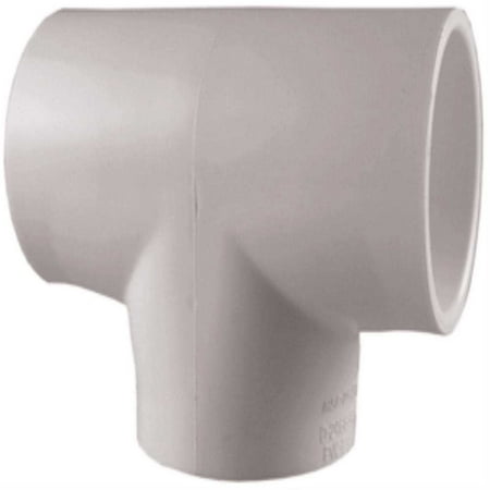 Charlotte Pipe and Foundry Company PVC 02400 1010HD 1 in. SxSxS PVC Tee - pack of 10