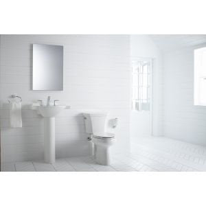 KOHLER K-4458-0 Wellworth Dual-Flush Toilet Tank, One Size, White