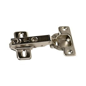 2-in x 1-1/2-in Satin Nickel Surface Cabinet Hinge For door thickness of 5/8" or 3/4"