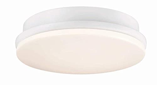 Kute LED Ceiling Fan Light Kit - Matte White 5.51 inch