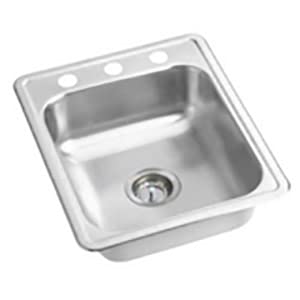 PROFLO PFSR172273A PROFLO PFSR172273A Bealeton 17" Drop In Single Basin Stainless Steel Kitchen Sink